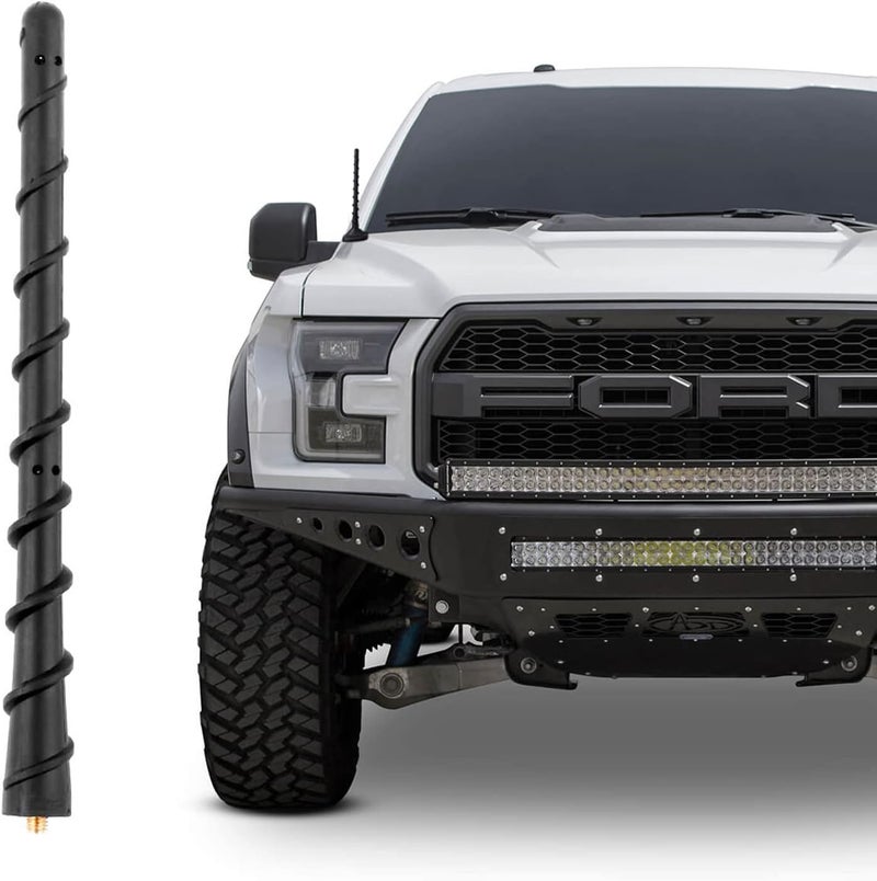 KSaAuto هوائي قصير متوافق مع فورد F150 2009-2026، هوائي بطول 8 بوصات لملحقات شاحنة F-150، هوائي بديل لراديو شاحنة فورد 2017-2026 F-250 F-350 - Image 1